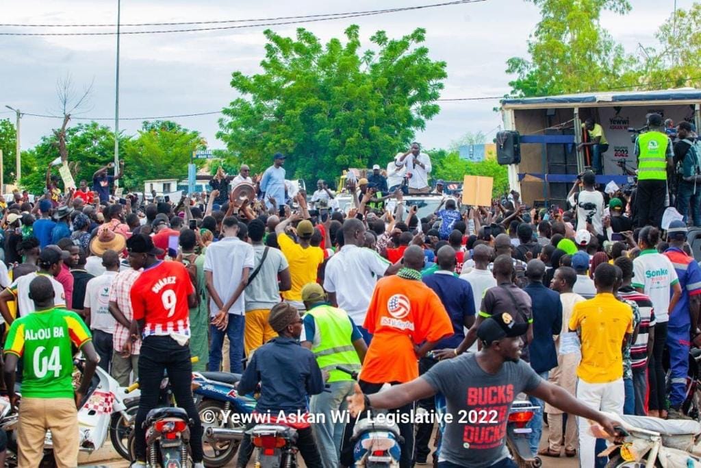 Yewwi et Wallu en campagne : Les belles images de la mobilisation à Tambacounda