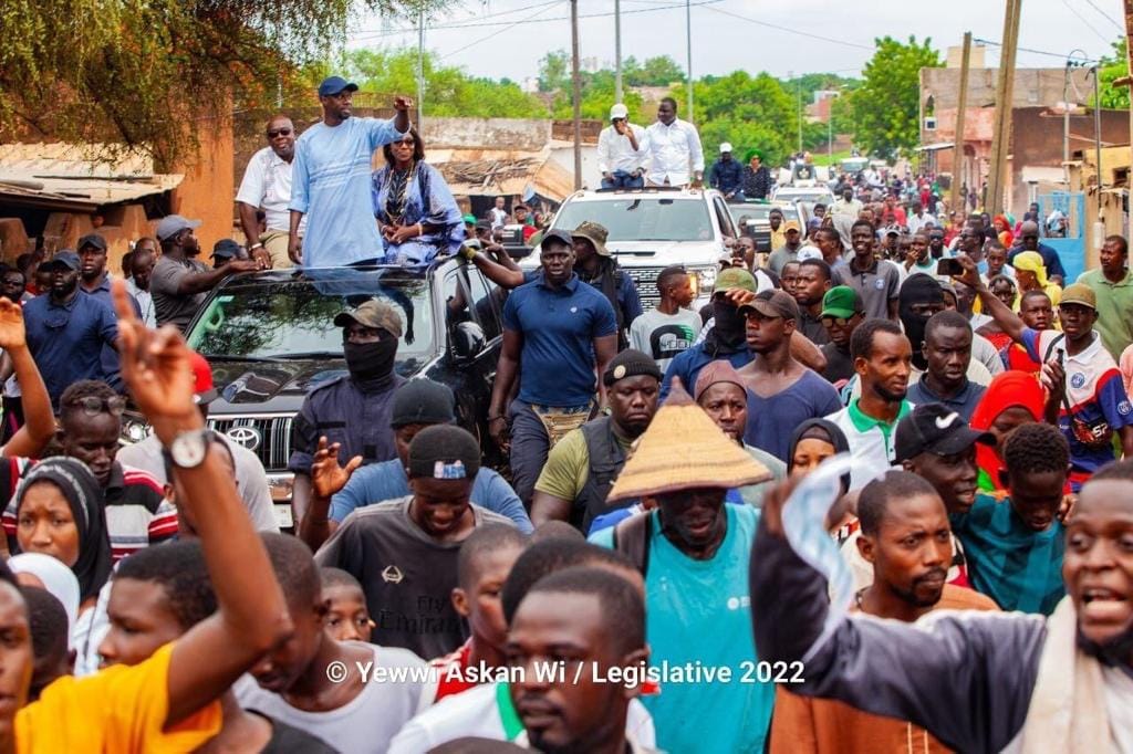 Yewwi et Wallu en campagne : Les belles images de la mobilisation à Tambacounda