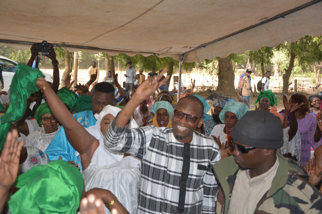 Il avait réuni la jeunesse de Thiès Ouest sous la pluie Habib Niang : « Traduisez cette mobilisation en vote massif ! »