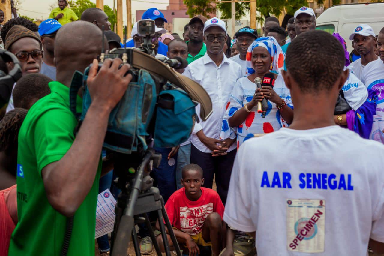 Tournée de la coalition Aar Sénégal à Keur Mbaye Fall, Mbao et Malika en images (Photos)