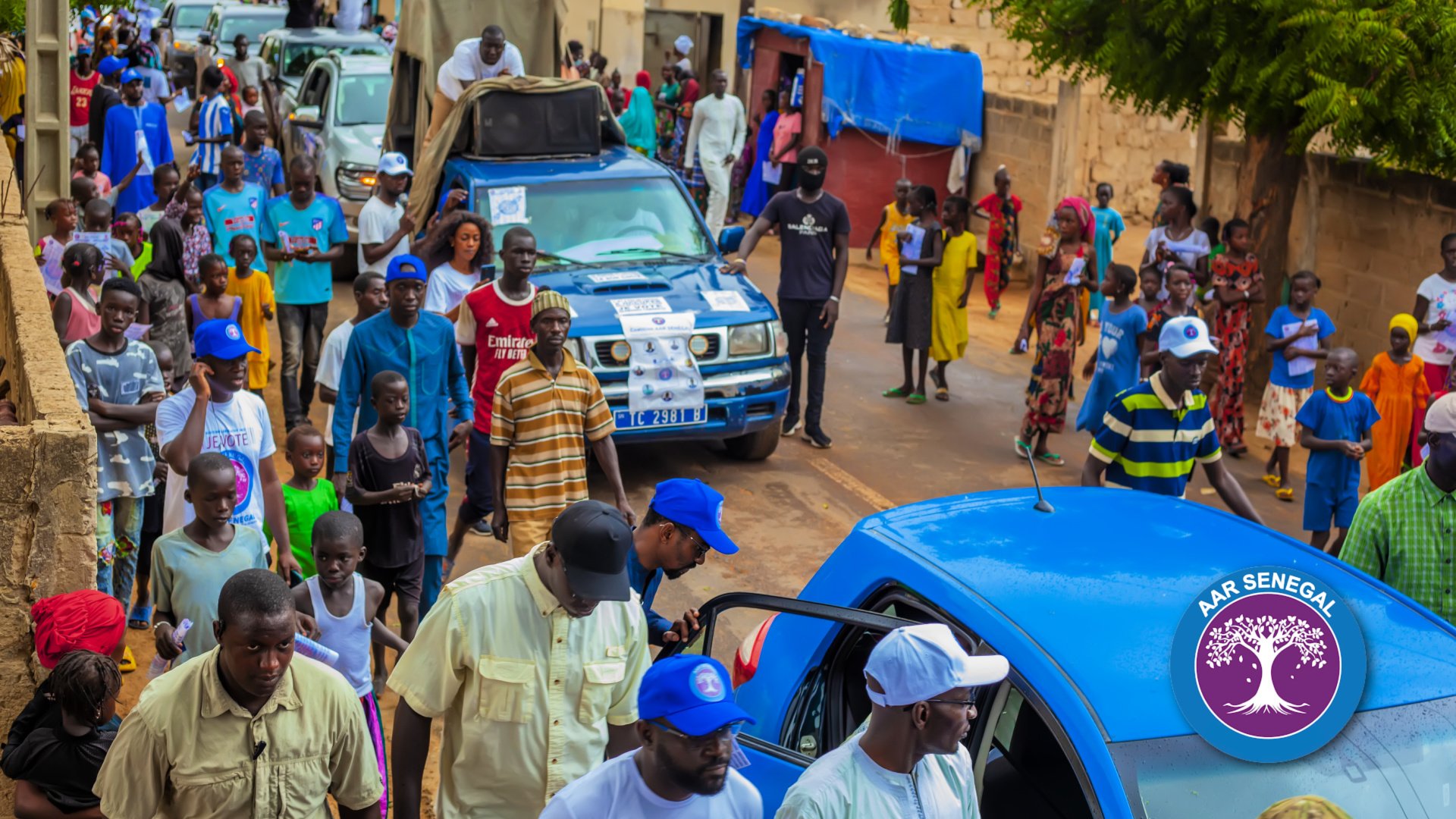 Tivaouane: La coalition Aar Sénégal accueilli chaleureusement par les habitants, sympathisants et militants (Photos)