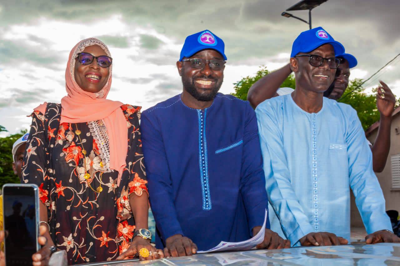 La coalition Aar Sénégal était hier à Bambey, Diourbel, Mbacké et Touba (Photos)