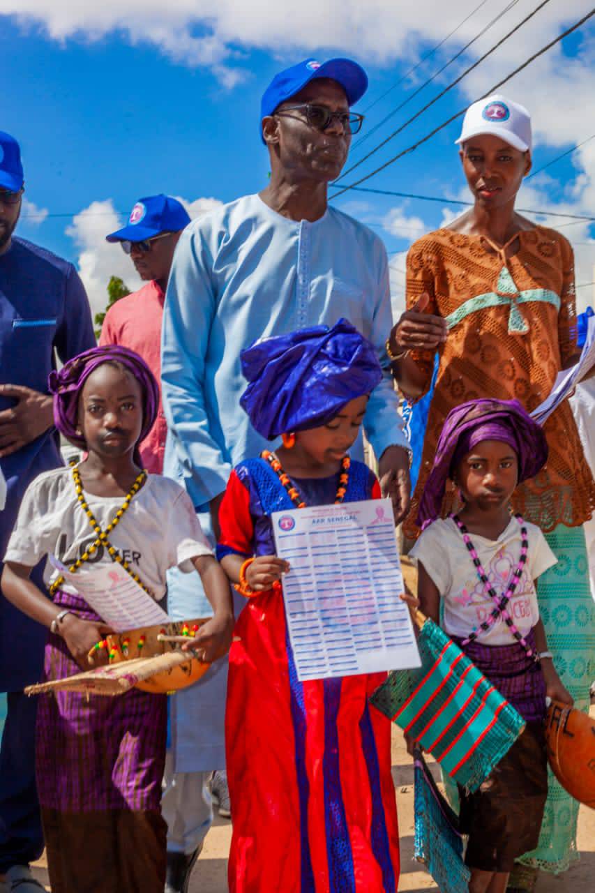 La coalition Aar Sénégal était hier à Bambey, Diourbel, Mbacké et Touba (Photos)