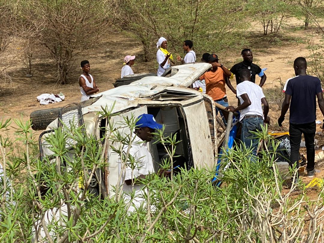 Gandon / Accident de la caravane de Yewwi-Wallu : Plusieurs blessés dont un dans un état très grave