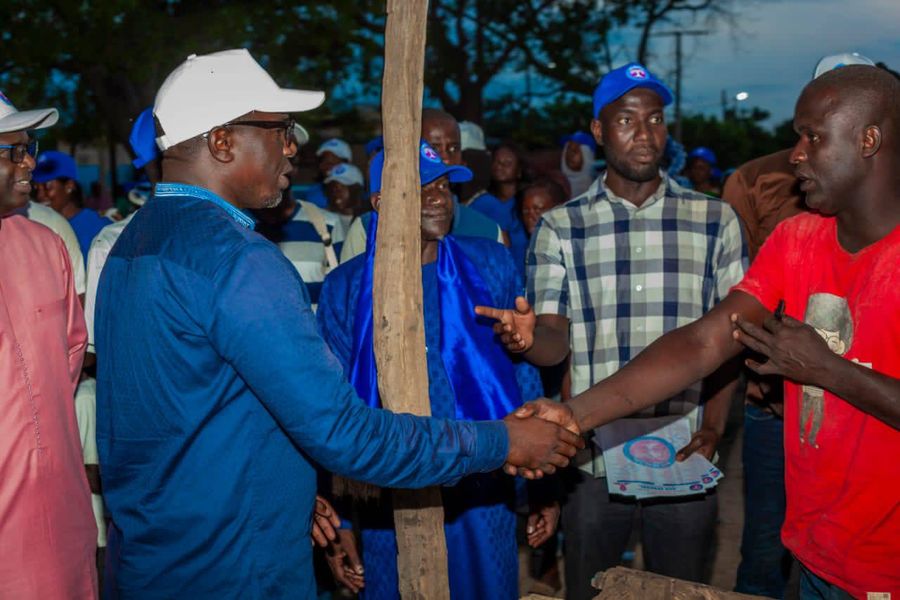 Grande caravane de la coalition Aar Sénégal avec à sa tête, Ibrahima Hamidou Dème (Photos)