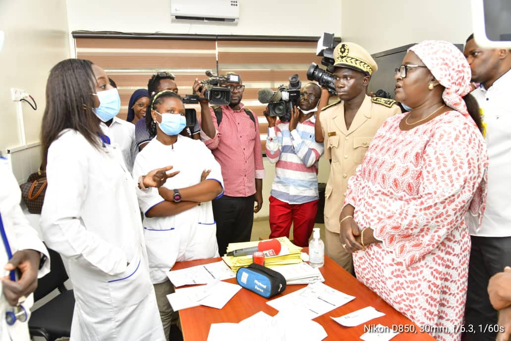 Services redéployés de Le Dantec: Dr Marie Khemesse Ngom satisfaite de la prise en charge des patients