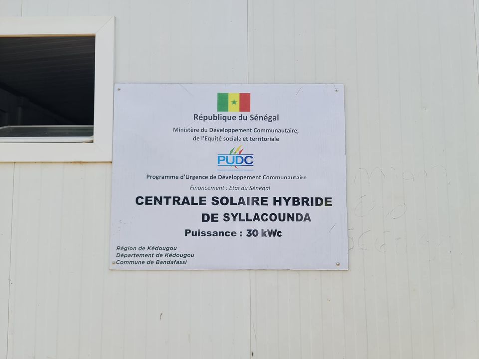 Kédougou: La centrale solaire hybride de Syllacounda, inaugurée par le PUDC (Photos)