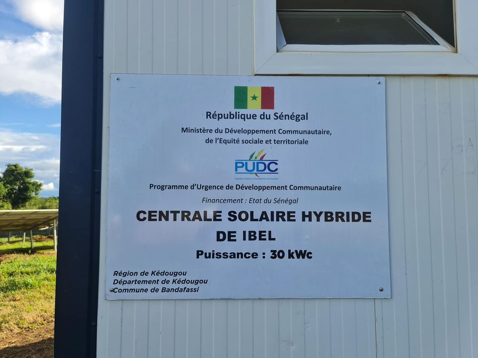 Kedougou: la centrale solaire hybride de Ibel, livrée (Photos)