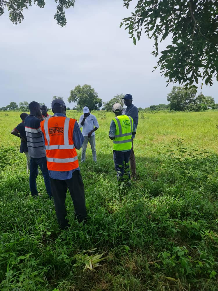 Pudc: Cheikh Diop visite le chantier de la piste Tankonfara-Médina Passy-Hamdallaye-Saré Samba Cissé-Bourouco (Photos)