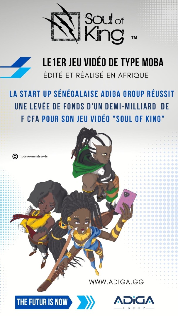 « SOUL OF KING »: Le premier jeu vidéo de type Moba édité et réalisé en Afrique !