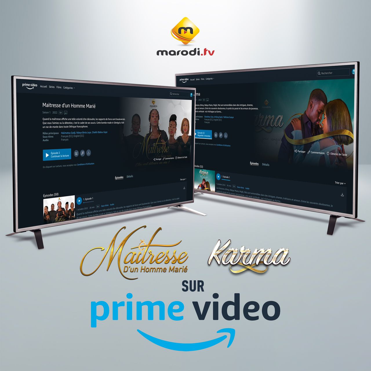 Diffusion de séries sénégalaises sur Amazon Prime vidéo : Marodi entre dans la cour des grands