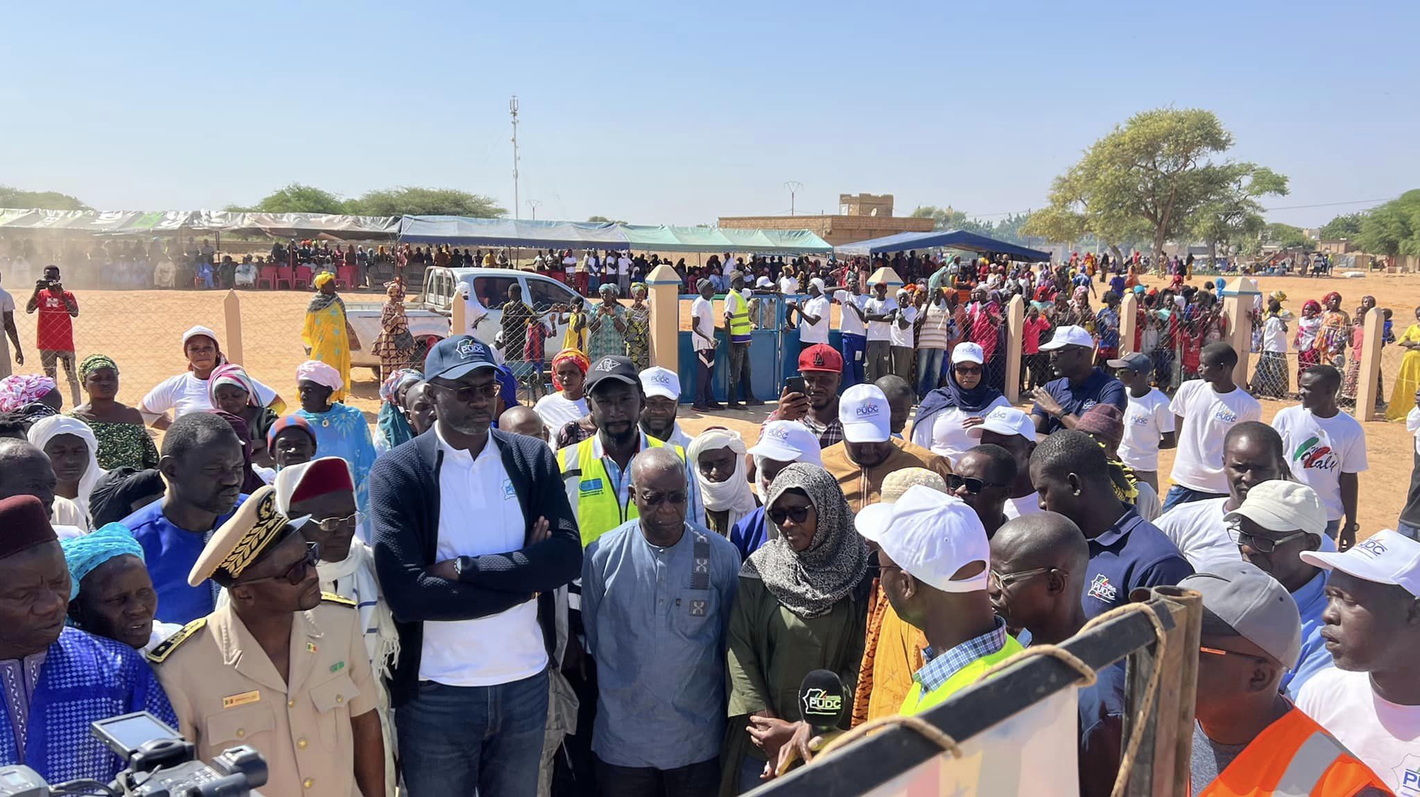 Forage de Keur Balla: Mission de supervision avec le coordonnateur #CheikhhDiop et le représentant de la Banque africaine de développement (Photos)