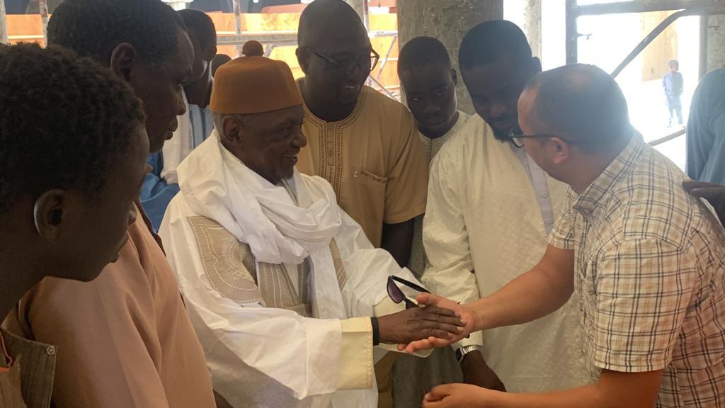 An 1 du début de la rénovation de la Grande Mosquée de Daroul Mouhty : la visite surprise du Khalife Serigne Bassirou Anta Niang Mbacké