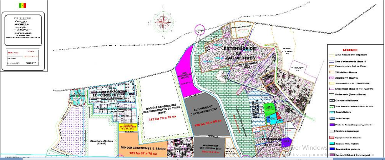 Thiès, ville nouvelle en gestation : De l’occupation anarchique à la planification d’une urbanisation durable