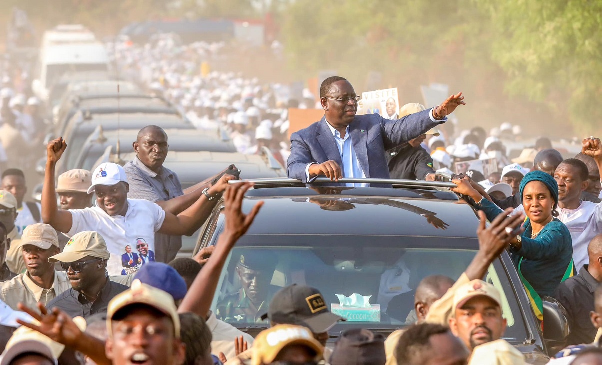 Macky Sall arrivé hier à Sédhiou : les images d’un accueil chaleureux