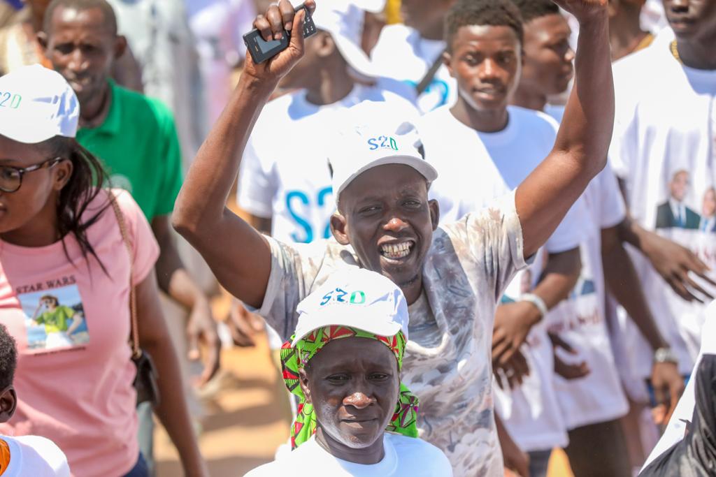 Le Président Macky Sall accueilli en grande pompe à Goudomp (¨Photos)