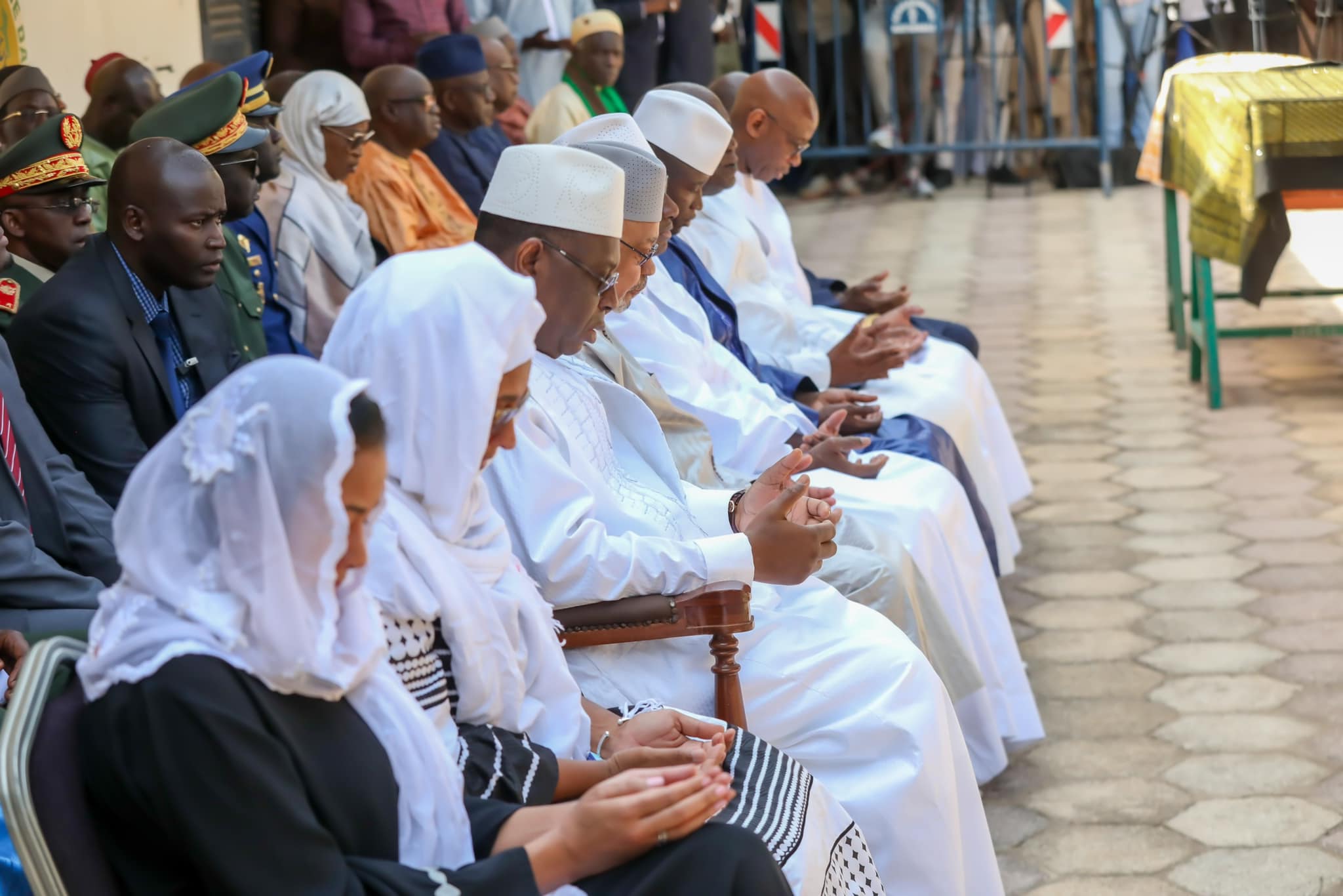 Levée du corps d’Ibrahima Sène : Le Président Macky Sall était présent à la cérémonie