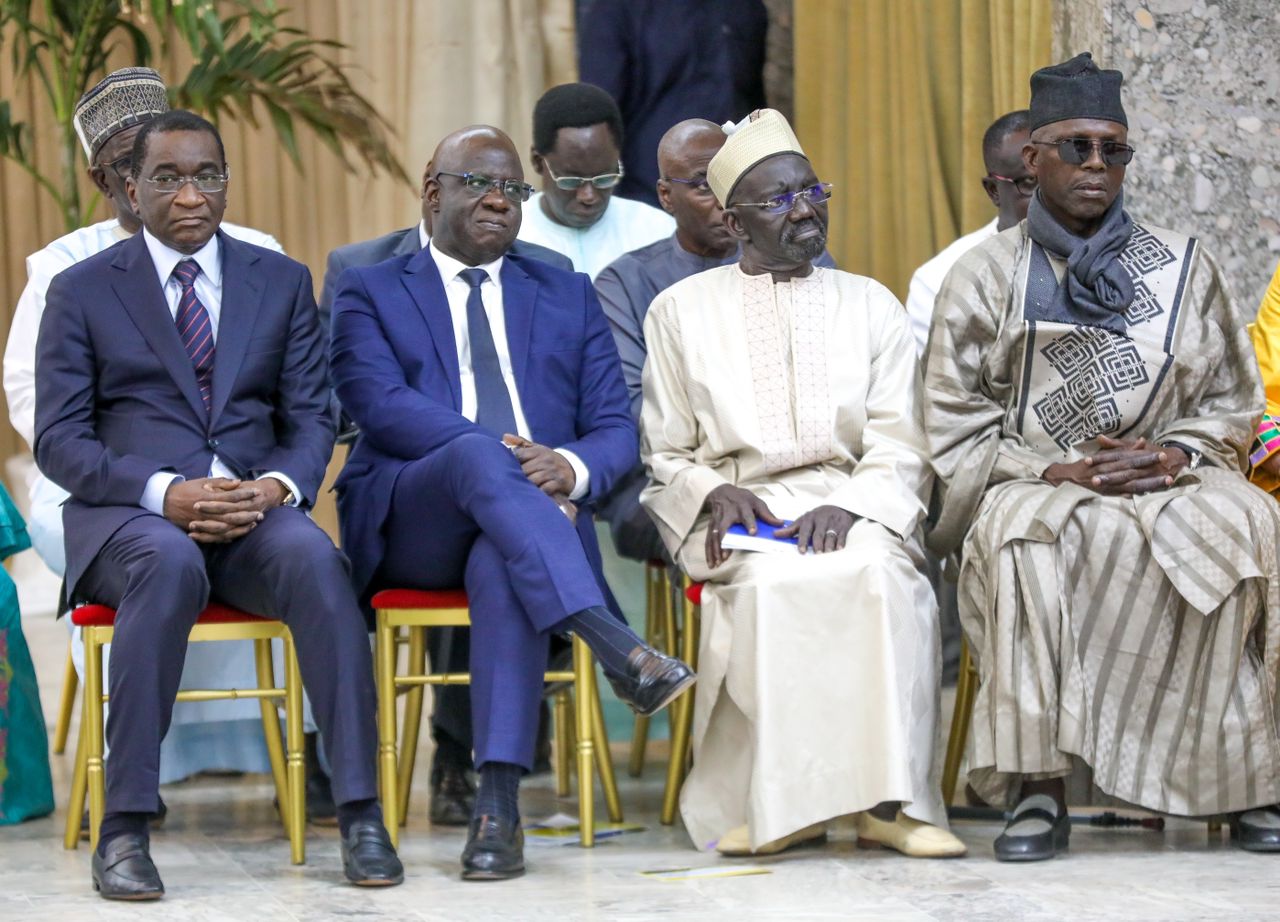 Photos / Fête du Travail du 1er mai : Réception des cahiers de doléances par le président de la République, Macky Sall 