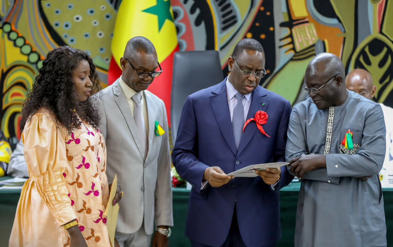 Photos / Fête du Travail du 1er mai : Réception des cahiers de doléances par le président de la République, Macky Sall 