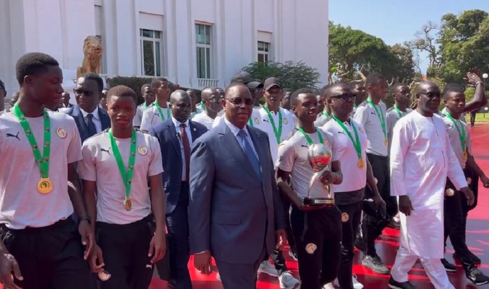 Sénégal vainqueur du CAN U17: Macky Sall  offre à chaque joueur et membre de l’encadrement 10 millions de francs CFA