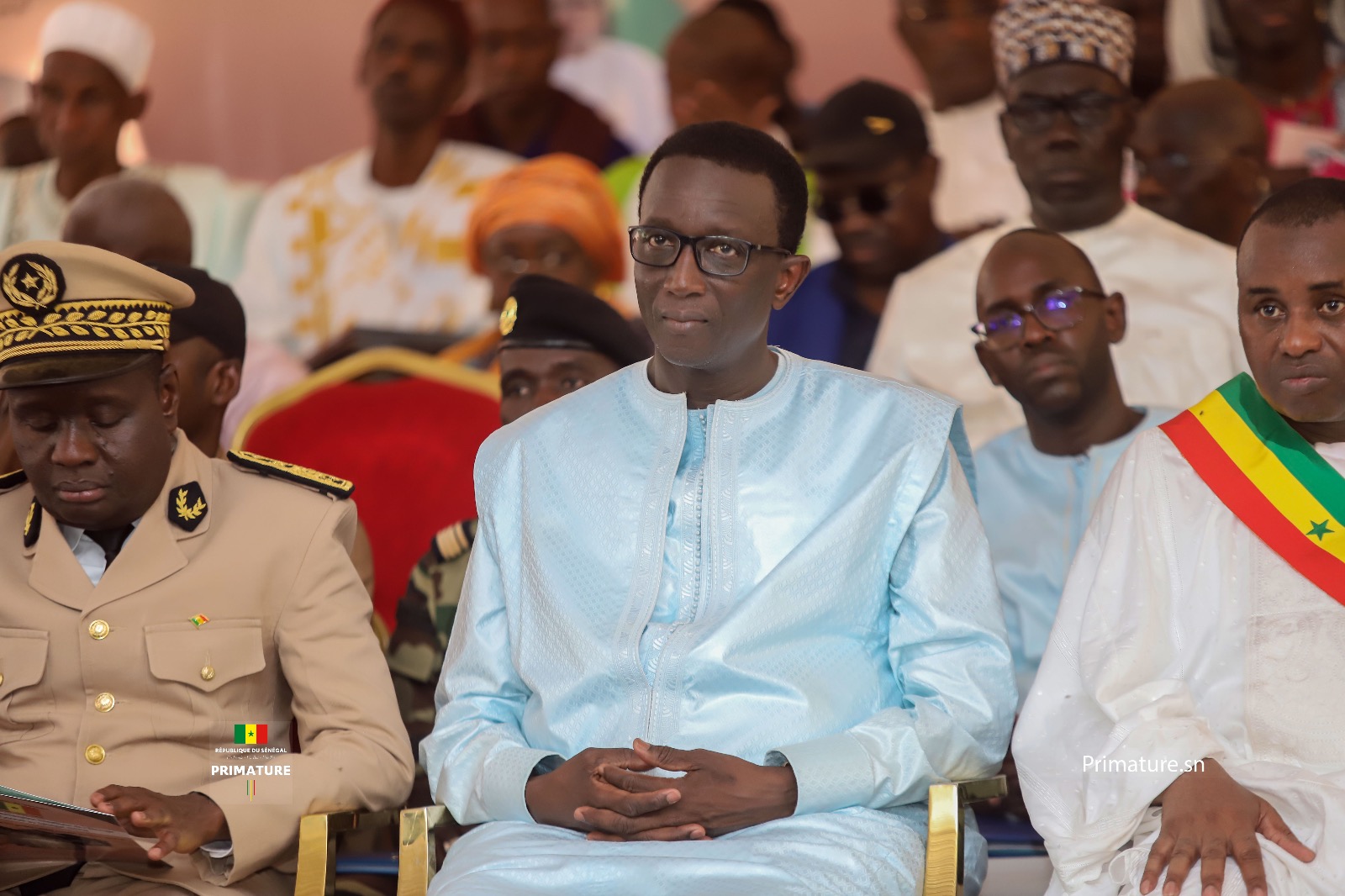 Photos/ Thiès: Amadou Ba, Premier Ministre, Ministre de l’Elevage à la réception de Taurillons « Guzera »