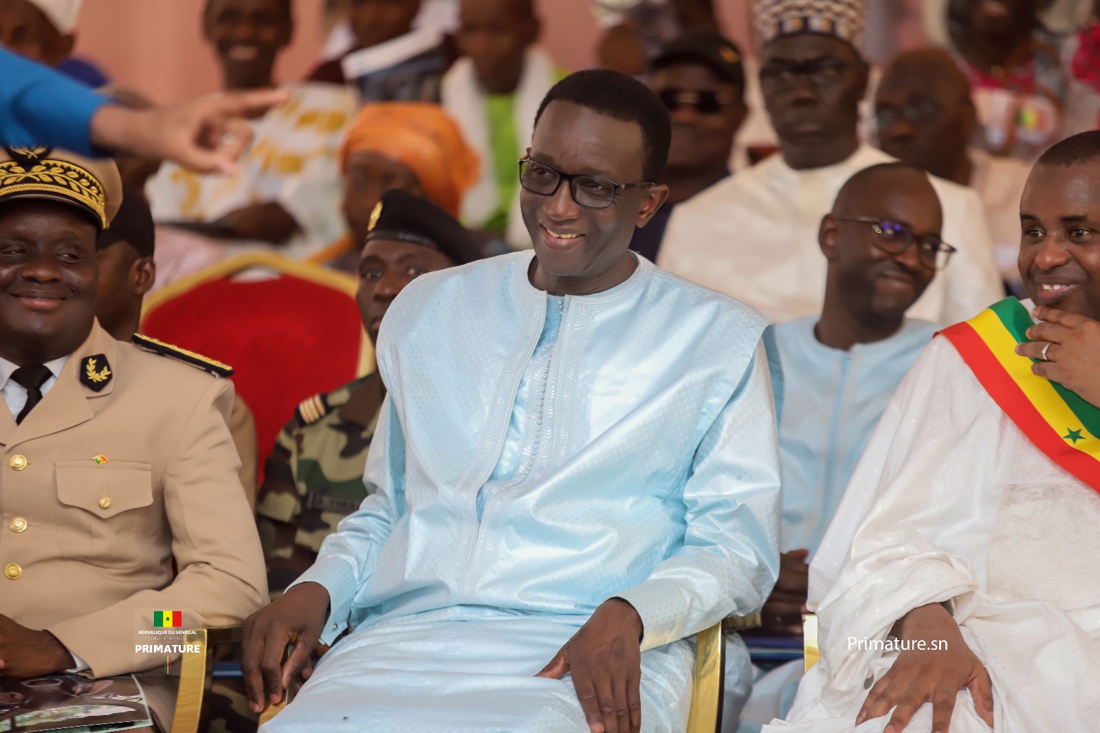 Photos/ Thiès: Amadou Ba, Premier Ministre, Ministre de l’Elevage à la réception de Taurillons « Guzera »