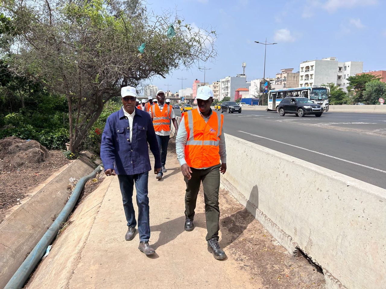 Cité Bellevue : Mamadou Mamour Diallo lance les travaux pour briser le cycle des inondations