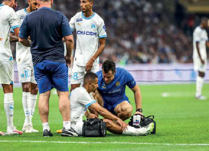 Football : L'Olympique de Marseille battu par Leverkusen pour son dernier match de préparation, Iliman Ndiaye sorti sur blessure