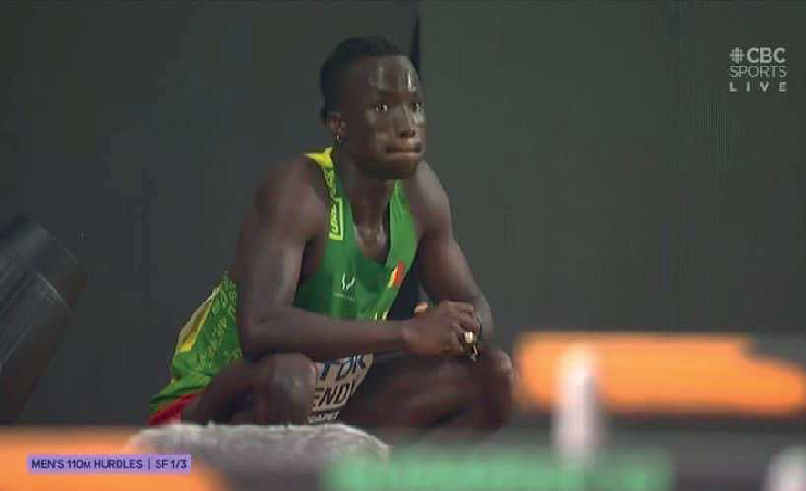 Championnats du monde d’athlétisme : Louis François Mendy s’arrête en demi-finale suite à un faux départ !