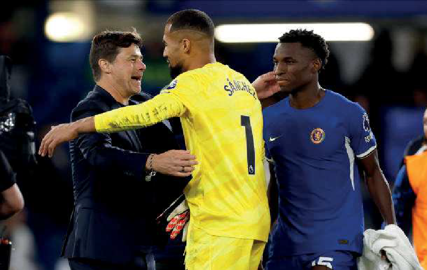 Buteur avec Chelsea pour la première fois : son entraîneur Mauricio Pochettino encense Nicolas Jackson