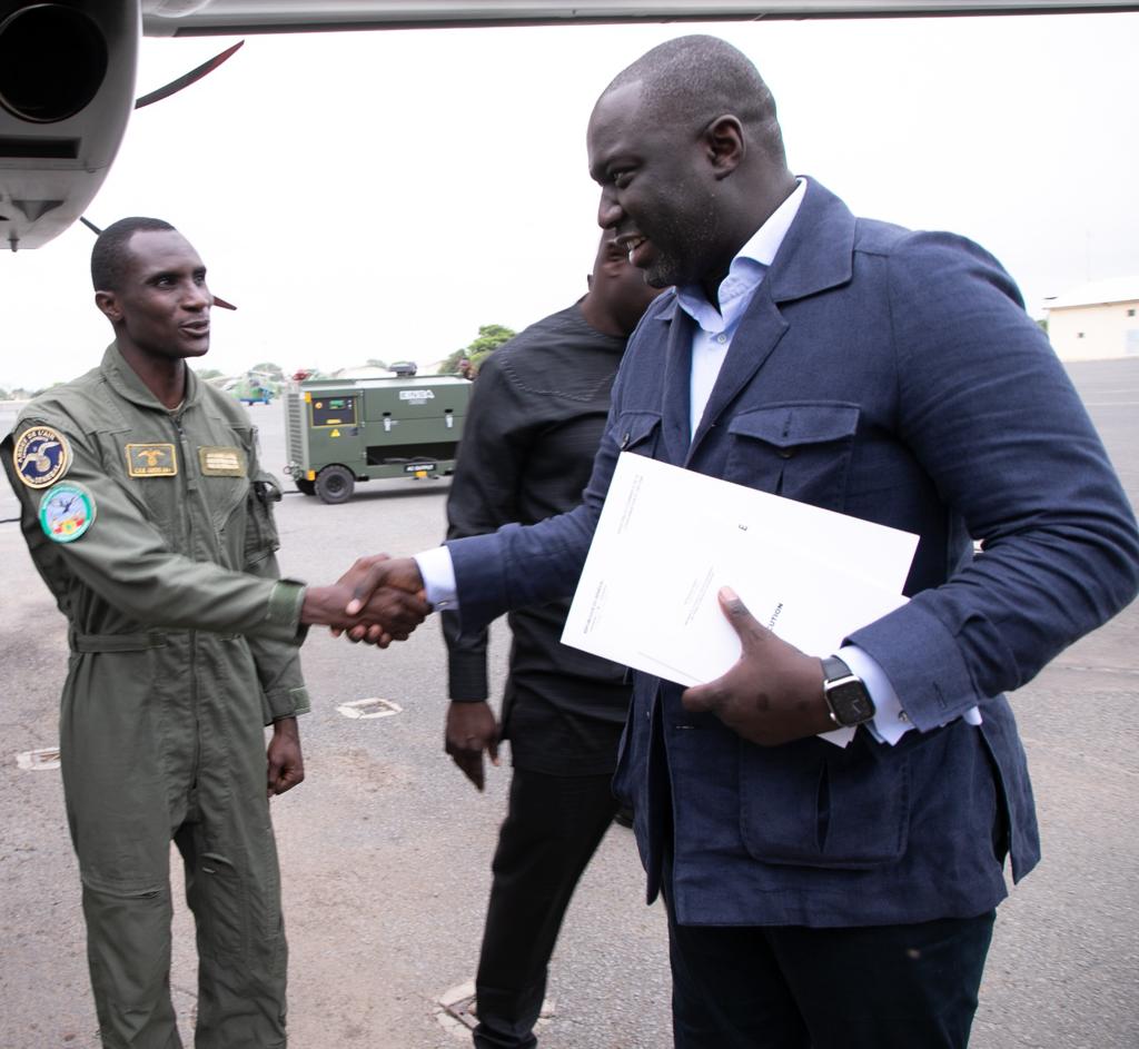 Photos/ Diaobé : Le Ministre du Commerce, Abdou Karim Fofana a réceptionné le nouveau complexe du marché sous régional, ce lundi