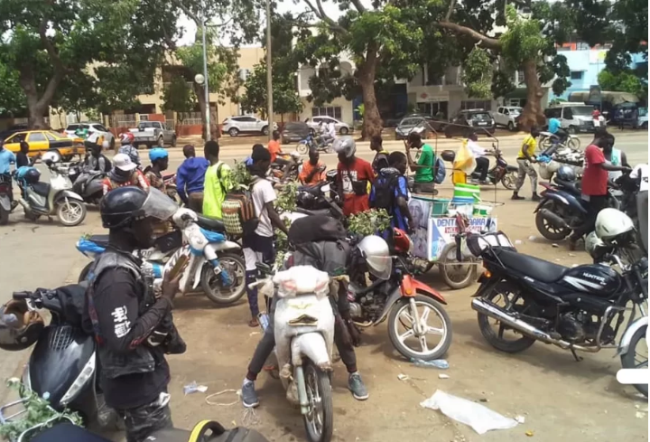 Thiès : Le retour bruyant des convois de motards sur la route du Magal