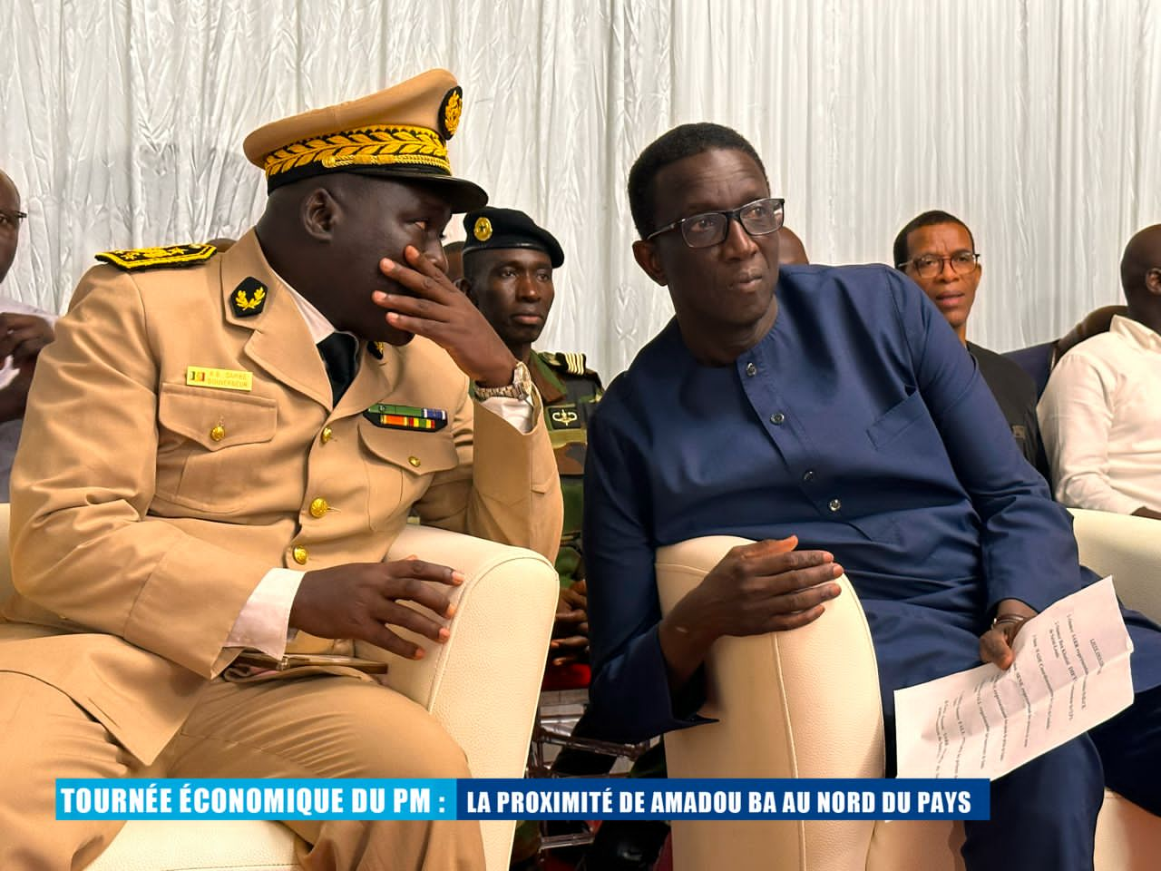 En tournée économique à Saint-Louis : Arrivée du Premier Ministre Amadou Bâ à Ross Bétho