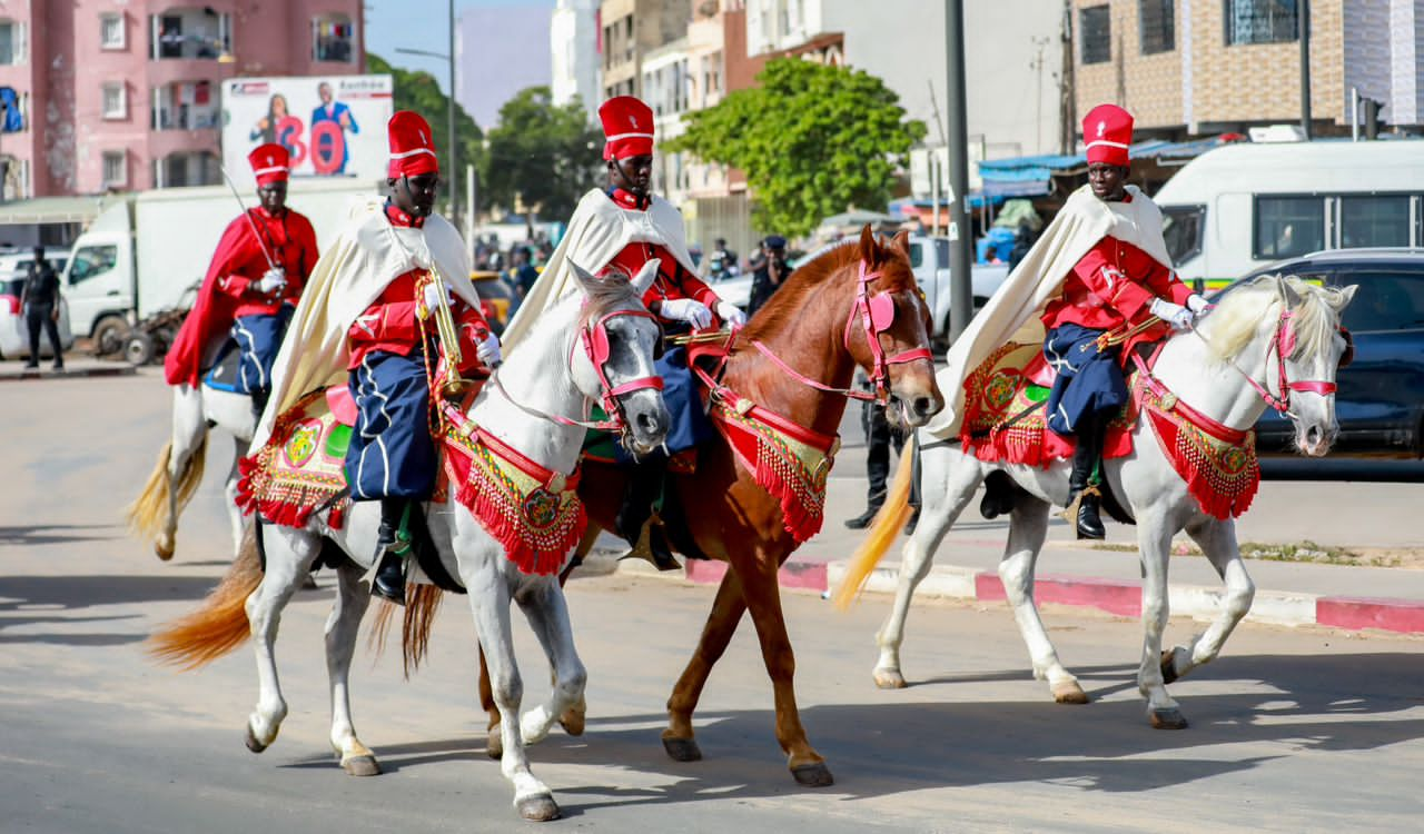 Photos : Le président de la République, Macky Sall, à la cérémonie d’inauguration de l’Etat-major de la Gendarmerie nationale et Direction de la Justice militaire