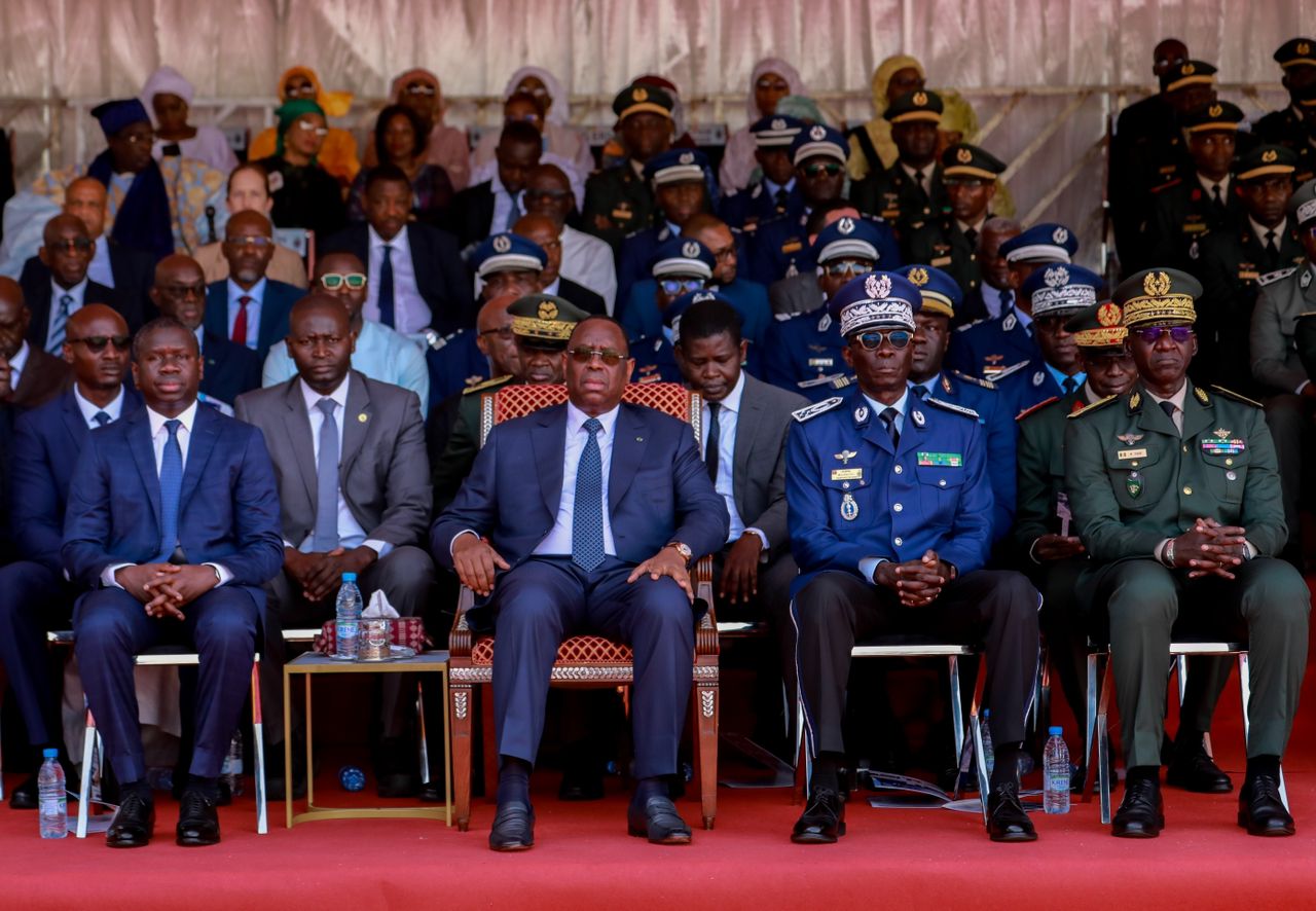 Photos : Le président de la République, Macky Sall, à la cérémonie d’inauguration de l’Etat-major de la Gendarmerie nationale et Direction de la Justice militaire