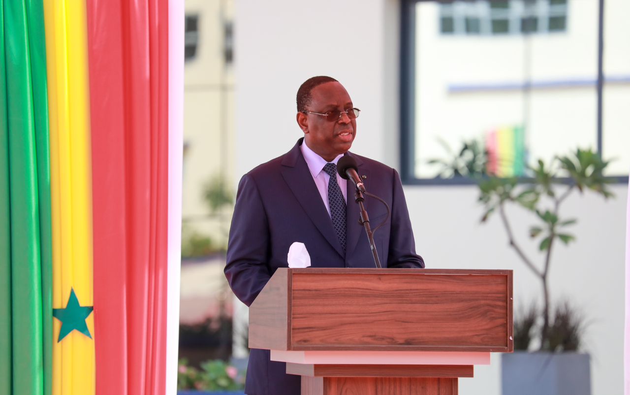 Photos : Le président de la République, Macky Sall, à la cérémonie d’inauguration de l’Etat-major de la Gendarmerie nationale et Direction de la Justice militaire