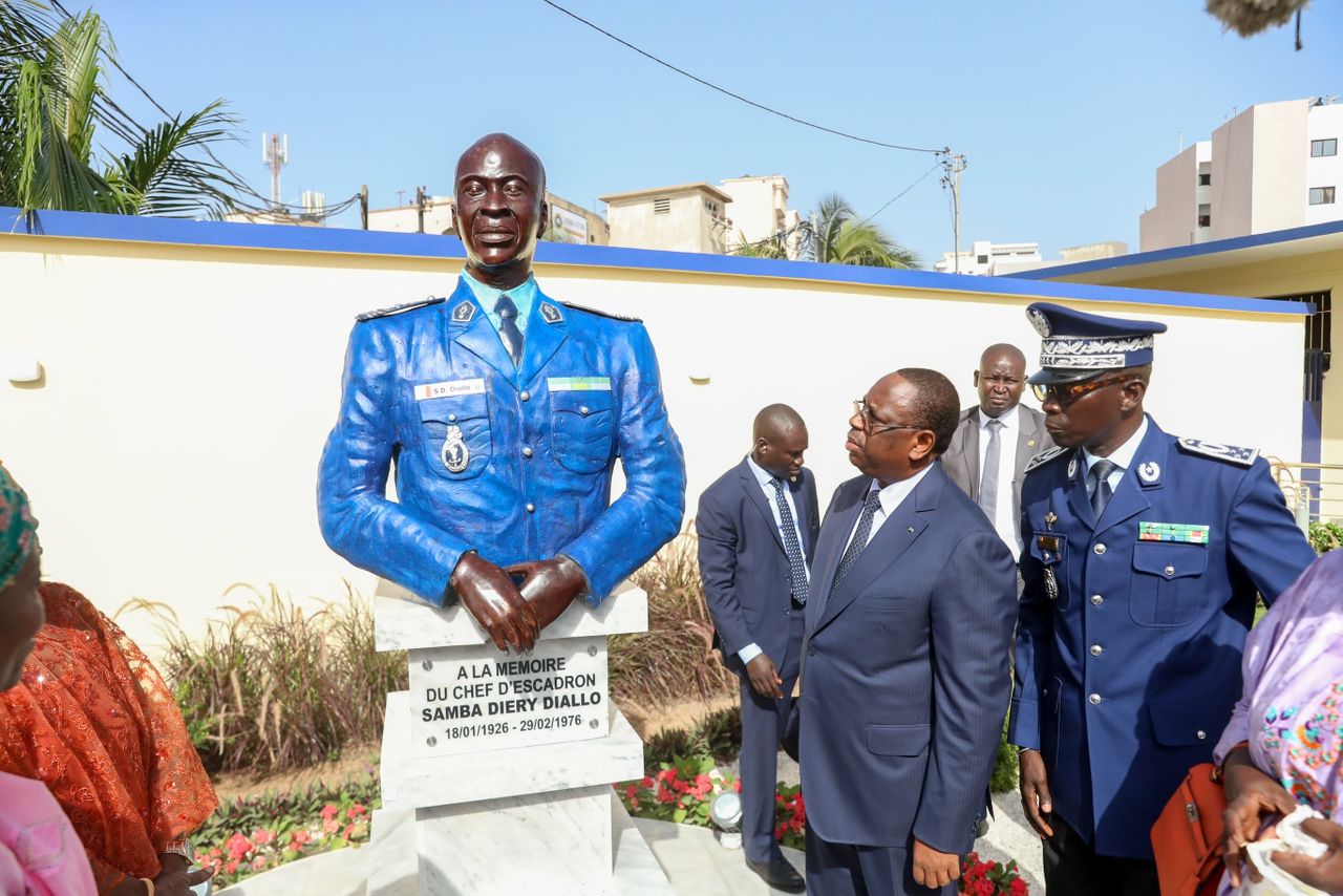 Photos : Le président de la République, Macky Sall, à la cérémonie d’inauguration de l’Etat-major de la Gendarmerie nationale et Direction de la Justice militaire