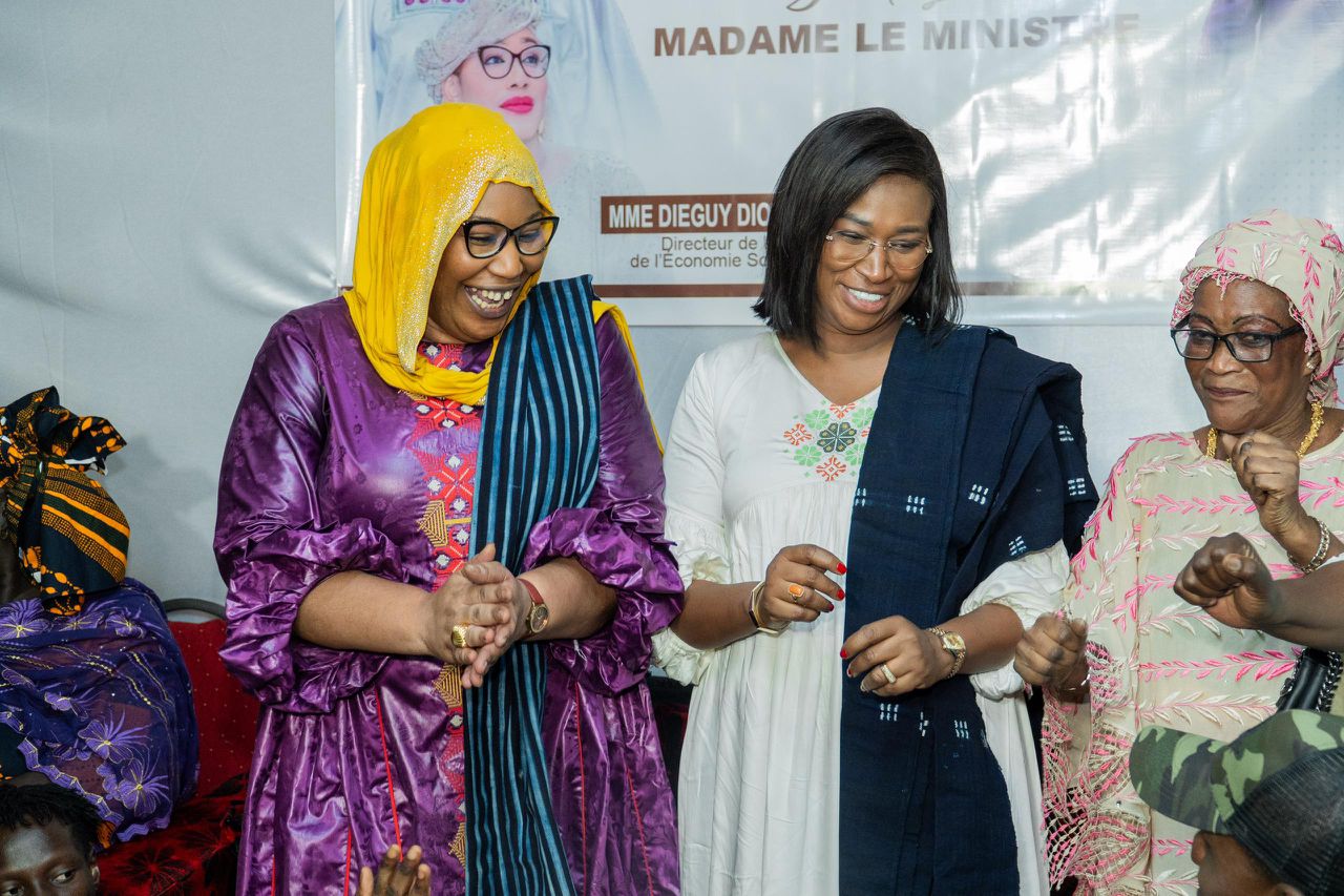 Saint Louis: Diéguy Diop rend un bel hommage à la Ministre Victorine A. Ndeye