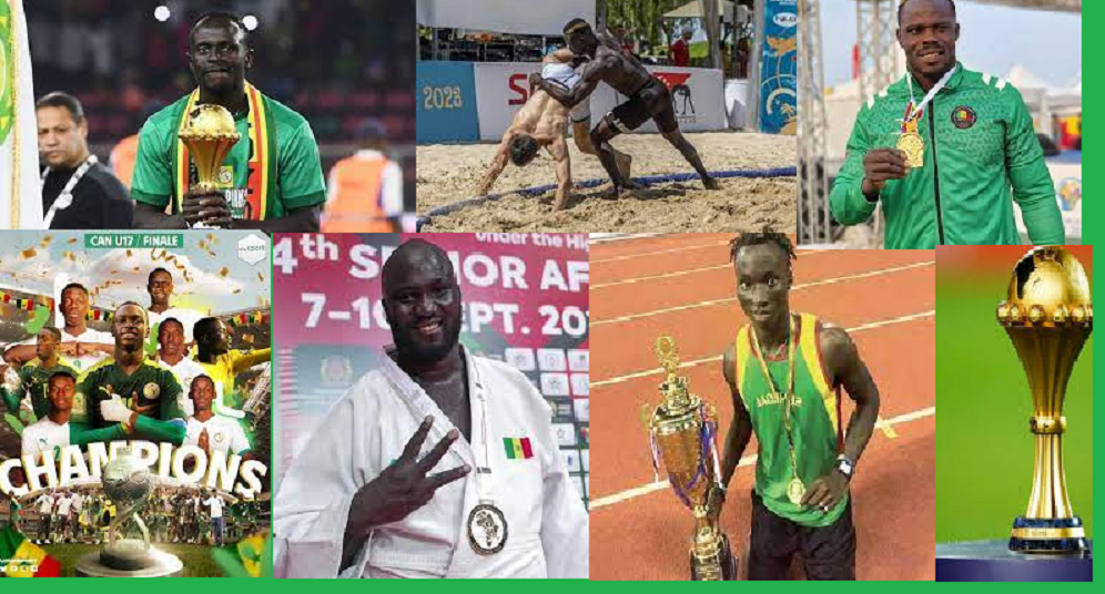 Bilan élogieux du Ministère des Sports : 2023, une année faste, où le Sénégal a remporté 150 médailles !