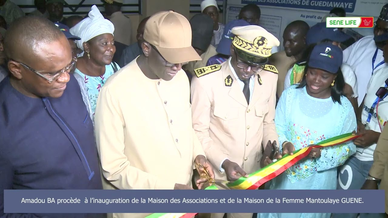 Guédiawaye:  Amadou Ba inaugure deux infrastructures communautaires de haute portée, réalisées par PROMOVILLES
