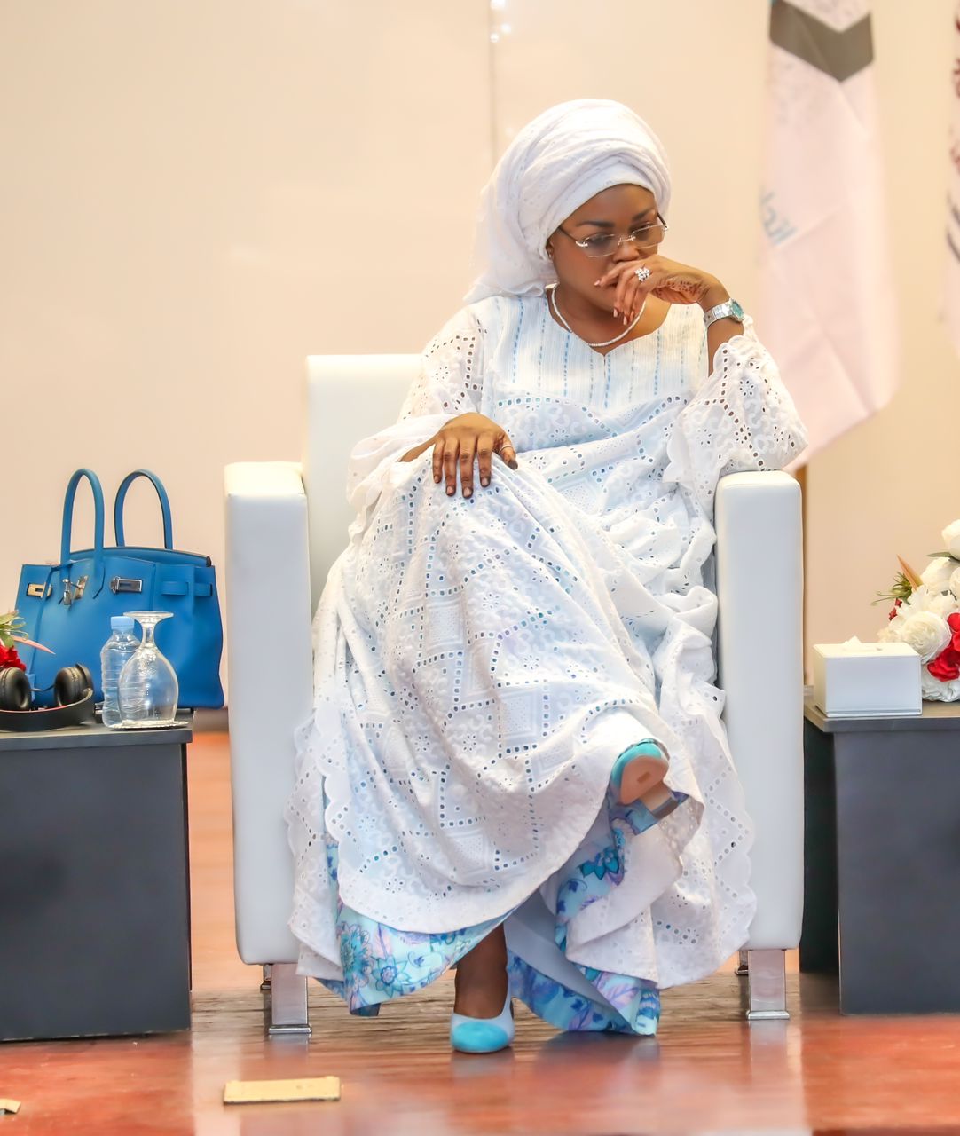 Photos / Nouakchott : Marème Faye Sall, Première Dame du Sénégal, présente à la Conférence sur le rôle des femmes leaders