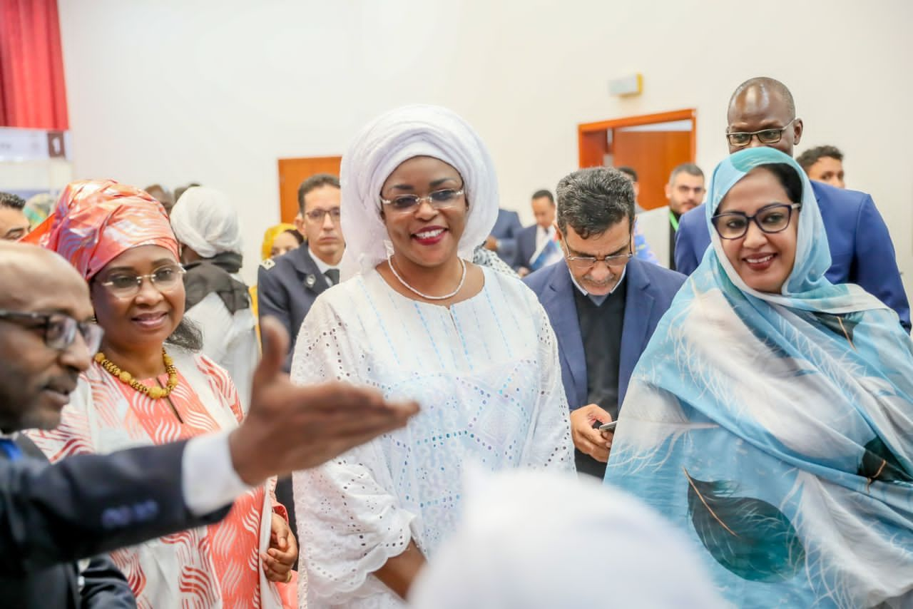 Photos / Nouakchott : Marème Faye Sall, Première Dame du Sénégal, présente à la Conférence sur le rôle des femmes leaders