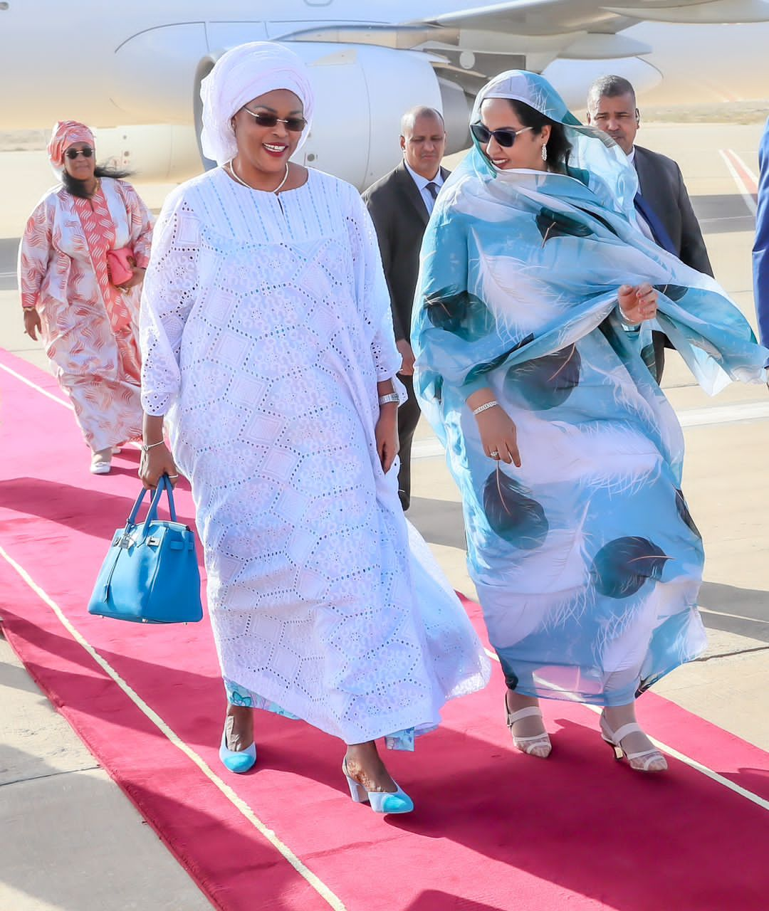 Photos / Nouakchott : Marème Faye Sall, Première Dame du Sénégal, présente à la Conférence sur le rôle des femmes leaders