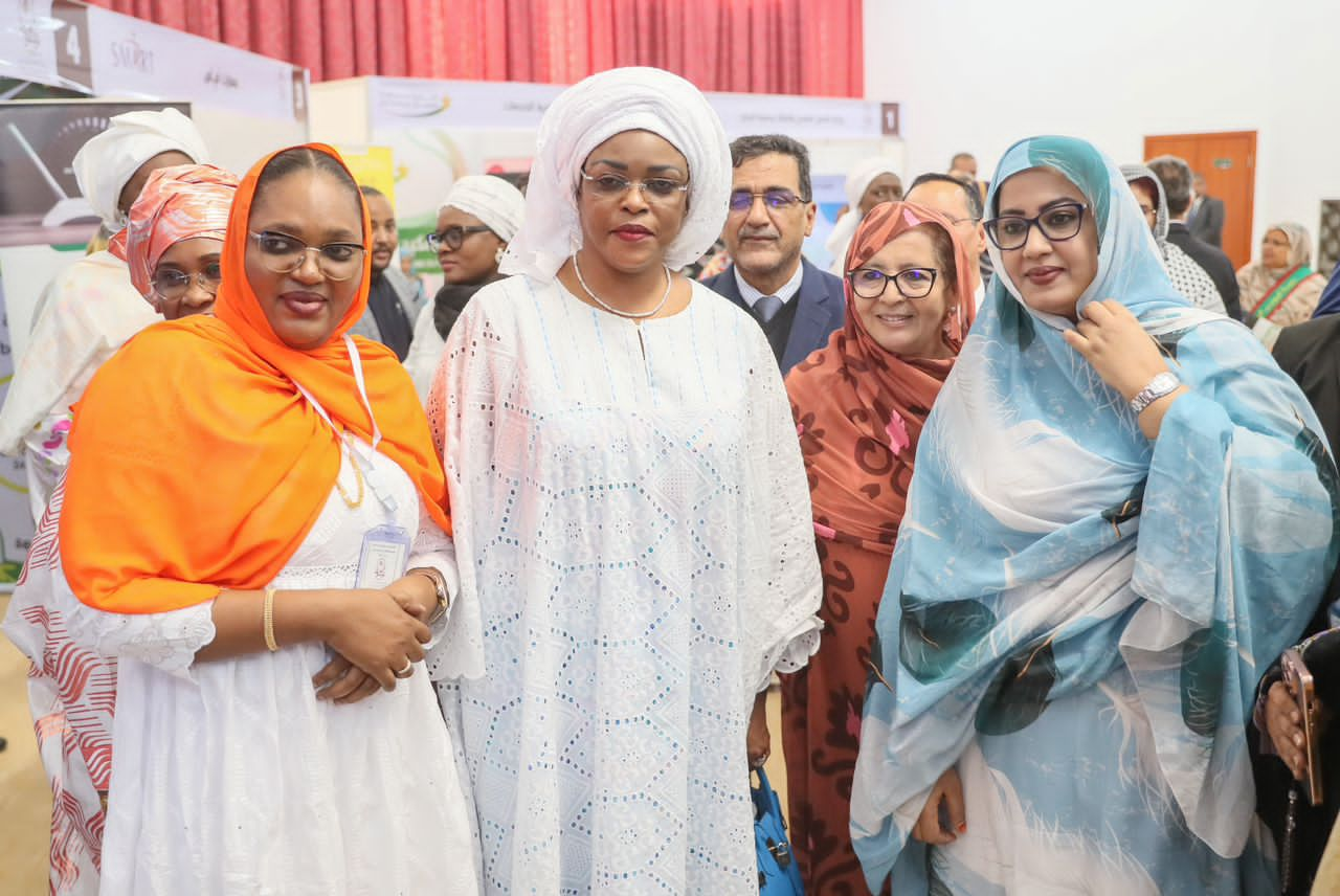 Photos / Nouakchott : Marème Faye Sall, Première Dame du Sénégal, présente à la Conférence sur le rôle des femmes leaders