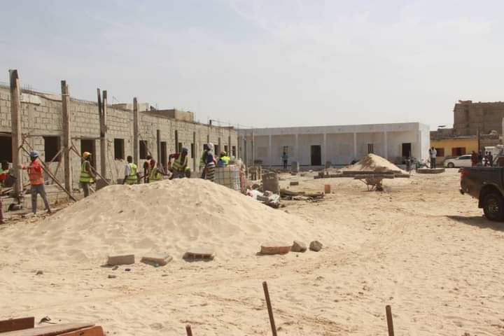 Saint-Louis / En visite de chantier dans des écoles en construction : Mansour Faye satisfait de l'avancement des travaux