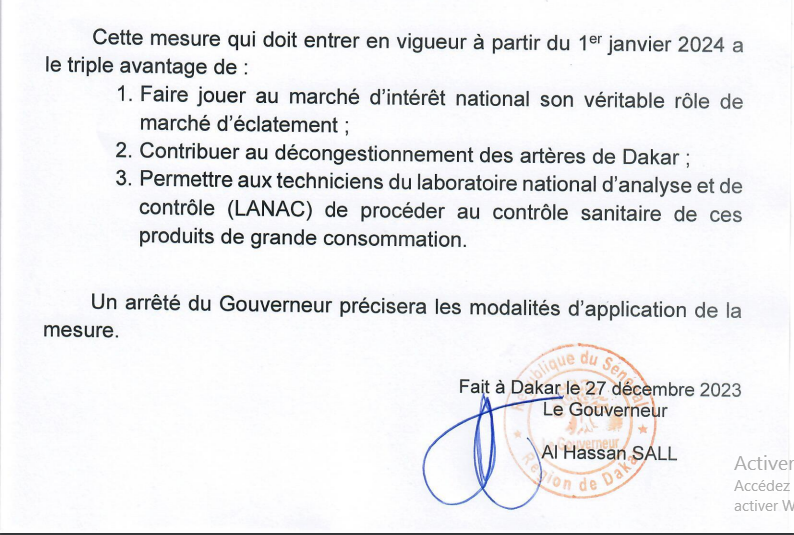 Diamniadio: Désormais, le Marché d’intérêt national recoit les gros porteurs à la gare