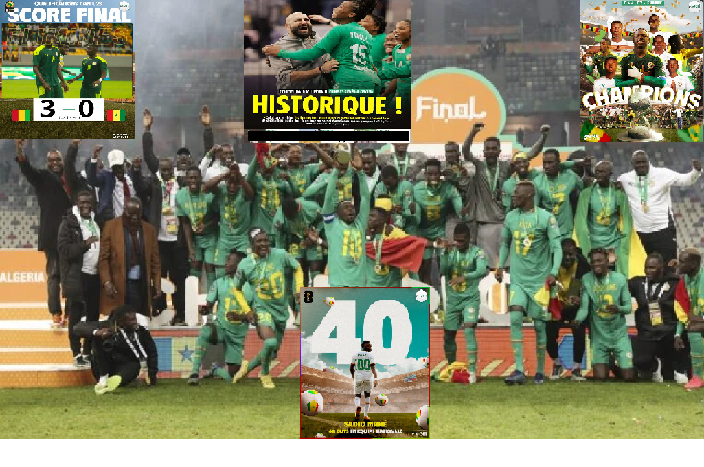 Rétro Sport Sénégalais 2023 – Les dates et faits Inoubliables de l’année 2023 !