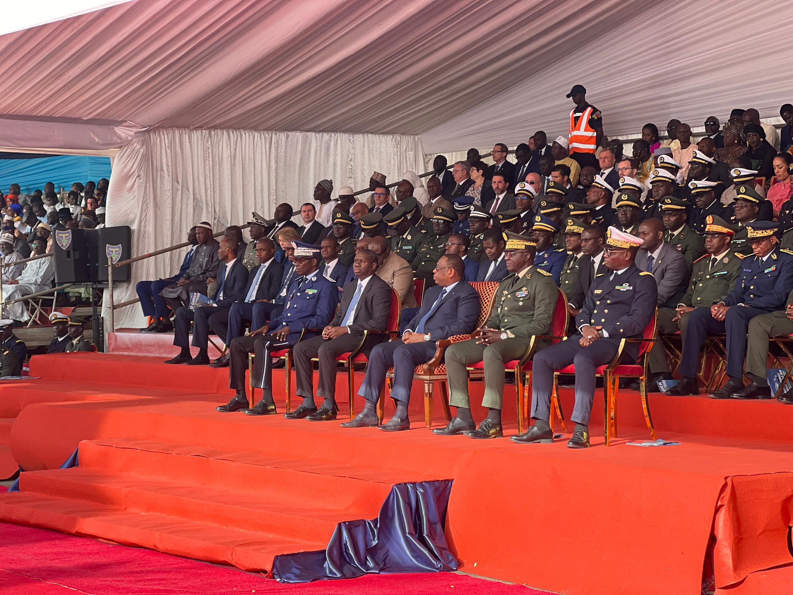 Photos: Le président de la République, Macky Sall, à la cérémonie d’inauguration du patrouilleur le « NIANI »