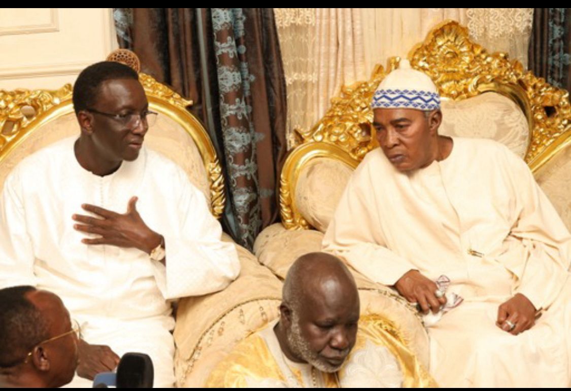 Photos / Touba: Le Premier Ministre Amadou Bâ chez Serigne Abdou Karim Mbacké