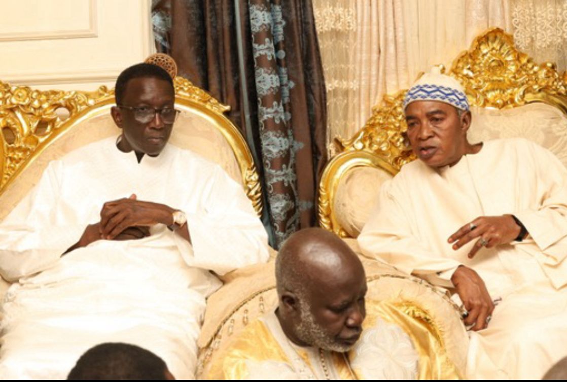 Photos / Touba: Le Premier Ministre Amadou Bâ chez Serigne Abdou Karim Mbacké